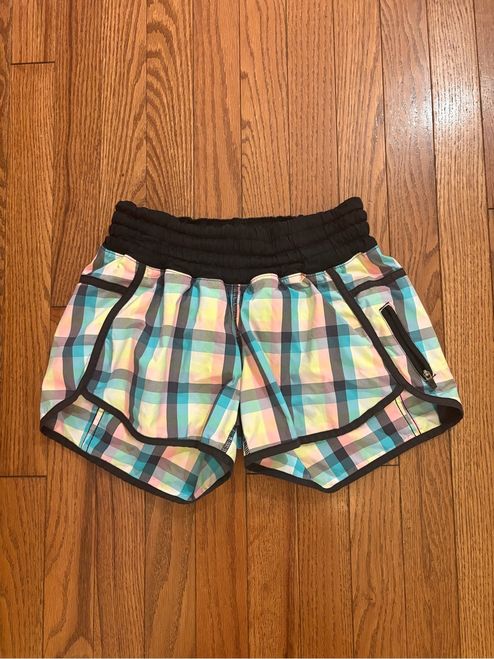 Lululemon Y2K Plaid Tracker Shorts